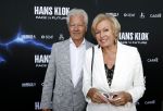 Amsterdam 9augustus 2024
Premiere show Hans Klok in Carre . Ria Valk mert partner