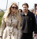 Zandvoort 25 augustus 2024
F1 Grand Prix op circuit Zandvoort met veel Bn ers en Royals. Romee Strijd met haar man laurens v Leeuwen