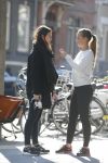 Amsterdam 29 september en 1 oktober 2015
De zwangere vrouw van Arie Boomsma, Romy Houwer  met haar zus Ruby Houwer (Beide dochters van Rob Houwer) in Amsterdam.