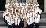 Den Haag 13 augustus 2024
Alle medaillewinnaars bij de olympische spelen op bezoek bij Koning Willem Alexander en Koningin Maxima op huis ten Bosch . oa aanwezig Femke Bol Sifan hassan Harrie Lavreysen Sharon v Rouwendaal Worthy de Jong Marit Bouwmeester Roy v d Berg de Hockey heren de hockey dames en alle roeiers.