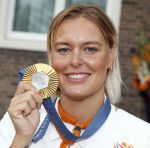 Den Haag 13 augustus 2024
De Olympische sporters die een medaille gehaald hebben worden ontvangen door premier Dick Schoof . Sharon v Rouwendaal