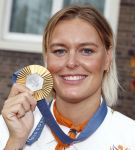 Den Haag 13 augustus 2024
De Olympische sporters die een medaille gehaald hebben worden ontvangen door premier Dick Schoof . Sharon v Rouwendaal