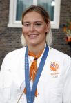 Den Haag 13 augustus 2024
De Olympische sporters die een medaille gehaald hebben worden ontvangen door premier Dick Schoof . Sharon v Rouwendaal