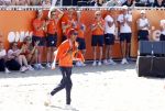 Scheveningen 12 augustus 2024
Aankomst olympische sporters in scheveningen . Humberto Tan presenteert het programma. Sifan Hassan
