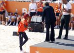 Scheveningen 12 augustus 2024
Aankomst olympische sporters in scheveningen . Humberto Tan presenteert het programma. Sifan Hassan