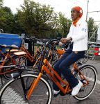 Den Haag 13 augustus 2024
De Olympische sporters die een medaille gehaald hebben worden ontvangen door premier Dick Schoof . Sifan hassan