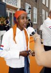 Den Haag 13 augustus 2024
De Olympische sporters die een medaille gehaald hebben worden ontvangen door premier Dick Schoof . Sifan hassan