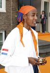 Den Haag 13 augustus 2024
De Olympische sporters die een medaille gehaald hebben worden ontvangen door premier Dick Schoof . Sifan hassan