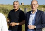 Scheveningen 27 augustus 2024
Afscheids feestje van Mark Rutte bij strandtent Culpepper. Sybrand Buma