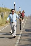 Scheveningen 27 augustus 2024
Afscheids feestje van Mark Rutte bij strandtent Culpepper. Thierry Baudet met zijn beveiliging
