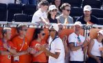 Scheveningen 12 augustus 2024
Aankomst olympische sporters in scheveningen . Humberto Tan presenteert het programma. Worthy de Jong
