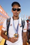 Scheveningen 12 augustus 2024
Aankomst olympische sporters in scheveningen . Humberto Tan presenteert het programma. Worthy de Jong