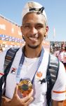 Scheveningen 12 augustus 2024
Aankomst olympische sporters in scheveningen . Humberto Tan presenteert het programma. Worthy de Jong