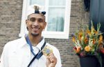 Den Haag 13 augustus 2024
De Olympische sporters die een medaille gehaald hebben worden ontvangen door premier Dick Schoof . Worthy de Jong