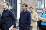Amsterdam 7 augustus 2025
Herdenkingsdienst Derk Sauer in de westerkerk . Cornald Maas met partner