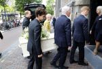 Amsterdam 7 augustus 2025
Herdenkingsdienst Derk Sauer in de westerkerk . Familie Derk Sauer