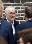 Amsterdam 7 augustus 2025
Herdenkingsdienst Derk Sauer in de westerkerk . Henk v Dorp met partner