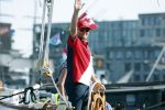 Amsterdam 20 augustus 2025
Koning Willem Alexander Prinses Mabel en (prinses Luana ) Gravin Luana op de groene Draeck tijdens de eerste dag van Sail Amsterdam . Er vaart ongelofelijk veel beveiliging Politie in boten op jet skis en een speciaal beveiligingsteam van de Marechaussee BSB ( Brigade Speciale Beveiligingsopdrachten ) mee met de groene Draeck