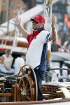 Amsterdam 20 augustus 2025
Koning Willem Alexander Prinses Mabel en (prinses Luana ) Gravin Luana op de groene Draeck tijdens de eerste dag van Sail Amsterdam . Er vaart ongelofelijk veel beveiliging Politie in boten op jet skis en een speciaal beveiligingsteam van de Marechaussee BSB ( Brigade Speciale Beveiligingsopdrachten ) mee met de groene Draeck