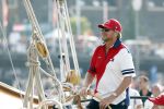 Amsterdam 20 augustus 2025
Koning Willem Alexander Prinses Mabel en (prinses Luana ) Gravin Luana op de groene Draeck tijdens de eerste dag van Sail Amsterdam . Er vaart ongelofelijk veel beveiliging Politie in boten op jet skis en een speciaal beveiligingsteam van de Marechaussee BSB ( Brigade Speciale Beveiligingsopdrachten ) mee met de groene Draeck