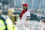 Amsterdam 20 augustus 2025
Koning Willem Alexander Prinses Mabel en (prinses Luana ) Gravin Luana op de groene Draeck tijdens de eerste dag van Sail Amsterdam . Er vaart ongelofelijk veel beveiliging Politie in boten op jet skis en een speciaal beveiligingsteam van de Marechaussee BSB ( Brigade Speciale Beveiligingsopdrachten ) mee met de groene Draeck
