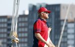 Amsterdam 20 augustus 2025
Koning Willem Alexander Prinses Mabel en (prinses Luana ) Gravin Luana op de groene Draeck tijdens de eerste dag van Sail Amsterdam . Er vaart ongelofelijk veel beveiliging Politie in boten op jet skis en een speciaal beveiligingsteam van de Marechaussee BSB ( Brigade Speciale Beveiligingsopdrachten ) mee met de groene Draeck