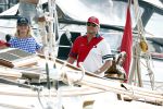 Amsterdam 20 augustus 2025
Koning Willem Alexander Prinses Mabel en (prinses Luana ) Gravin Luana op de groene Draeck tijdens de eerste dag van Sail Amsterdam . Er vaart ongelofelijk veel beveiliging Politie in boten op jet skis en een speciaal beveiligingsteam van de Marechaussee BSB ( Brigade Speciale Beveiligingsopdrachten ) mee met de groene Draeck