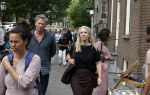 Amsterdam 7 augustus 2025
Herdenkingsdienst Derk Sauer in de westerkerk . Lilian Marijnissen met partner Joeri Jansen