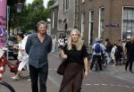 Amsterdam 7 augustus 2025
Herdenkingsdienst Derk Sauer in de westerkerk . Lilian Marijnissen met partner Joeri Jansen