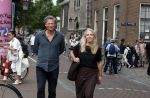 Amsterdam 7 augustus 2025
Herdenkingsdienst Derk Sauer in de westerkerk . Lilian Marijnissen met partner Joeri Jansen