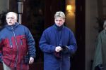 New York, 22 januari 2000
Prins willem Alexander samen met Maxima na afloop van een diner samen met een beveiligingsbeambte
Rest. CIPRIANI Downtown


PETER SMULDERS BV