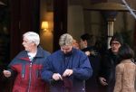 New York, 22 januari 2000
Prins willem Alexander samen met Maxima na afloop van een diner samen met een beveiligingsbeambte
Rest. CIPRIANI Downtown


PETER SMULDERS BV