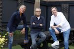 Hilversum 3 augustus 2025
Rene Oosterman Olav Mol en Alexander Stevens bij Grand Prix radio op het mediapark