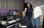 Hilversum 3 augustus 2025
Rene Oosterman Olav Mol en Alexander Stevens bij Grand Prix radio op het mediapark
