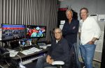 Hilversum 3 augustus 2025
Rene Oosterman Olav Mol en Alexander Stevens bij Grand Prix radio op het mediapark