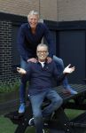Hilversum 3 augustus 2025
Rene Oosterman Olav Mol en Alexander Stevens bij Grand Prix radio op het mediapark
