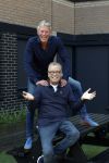 Hilversum 3 augustus 2025
Rene Oosterman Olav Mol en Alexander Stevens bij Grand Prix radio op het mediapark