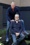 Hilversum 3 augustus 2025
Rene Oosterman Olav Mol en Alexander Stevens bij Grand Prix radio op het mediapark
