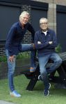Hilversum 3 augustus 2025
Rene Oosterman Olav Mol en Alexander Stevens bij Grand Prix radio op het mediapark