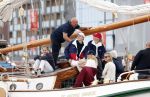 Amsterdam 21 augustus 2025
Prinses Beatrix op de groene Draeck tijdens de tweede dag van Sail . Aanwezig oa Prinses Mabel met dochters Luana en Zaria . Ook aanwezig prins Cazimir en prinses Carolina de Bourbon de Parma met haar kinderen Alaia en Xavier .
Ook de moeder van Prinses Mabel was aanwezig .