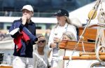 Amsterdam 21 augustus 2025
Prinses Beatrix op de groene Draeck tijdens de tweede dag van Sail . Aanwezig oa Prinses Mabel met dochters Luana en Zaria . Ook aanwezig prins Cazimir en prinses Carolina de Bourbon de Parma met haar kinderen Alaia en Xavier .
Ook de moeder van Prinses Mabel was aanwezig .