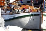 Amsterdam 21 augustus 2025
Prinses Beatrix op de groene Draeck tijdens de tweede dag van Sail . Aanwezig Prins Constantijn Prinses Laurentien Prinses Eloise en Prins Claus Cazimir