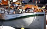 Amsterdam 21 augustus 2025
Prinses Beatrix op de groene Draeck tijdens de tweede dag van Sail . Aanwezig Prins Constantijn Prinses Laurentien Prinses Eloise en Prins Claus Cazimir