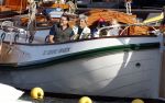 Amsterdam 21 augustus 2025
Prinses Beatrix op de groene Draeck tijdens de tweede dag van Sail . Aanwezig Prins Constantijn Prinses Laurentien Prinses Eloise en Prins Claus Cazimir