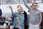 Amsterdam 21 augustus 2025
Prinses Beatrix op de groene Draeck tijdens de tweede dag van Sail . Aanwezig oa Prinses Mabel met dochters Luana en Zaria . Ook aanwezig prins Cazimir en prinses Carolina de Bourbon de Parma met haar kinderen Alaia en Xavier .
Ook de moeder van Prinses Mabel was aanwezig .