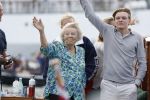 Amsterdam 21 augustus 2025
Prinses Beatrix op de groene Draeck tijdens de tweede dag van Sail . Aanwezig oa Prinses Mabel met dochters Luana en Zaria . Ook aanwezig prins Cazimir en prinses Carolina de Bourbon de Parma met haar kinderen Alaia en Xavier .
Ook de moeder van Prinses Mabel was aanwezig .