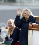 Amsterdam 21 augustus 2025
Prinses Beatrix op de groene Draeck tijdens de tweede dag van Sail . Aanwezig oa Prinses Mabel met dochters Luana en Zaria . Ook aanwezig prins Cazimir en prinses Carolina de Bourbon de Parma met haar kinderen Alaia en Xavier .
Ook de moeder van Prinses Mabel was aanwezig .