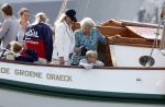 Amsterdam 21 augustus 2025
Prinses Beatrix op de groene Draeck tijdens de tweede dag van Sail . Aanwezig oa Prinses Mabel met dochters Luana en Zaria . Ook aanwezig prins Cazimir en prinses Carolina de Bourbon de Parma met haar kinderen Alaia en Xavier .
Ook de moeder van Prinses Mabel was aanwezig .
