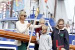 Amsterdam 21 augustus 2025
Prinses Beatrix op de groene Draeck tijdens de tweede dag van Sail . Aanwezig oa Prinses Mabel met dochters Luana en Zaria . Ook aanwezig prins Cazimir en prinses Carolina de Bourbon de Parma met haar kinderen Alaia en Xavier .
Ook de moeder van Prinses Mabel was aanwezig .