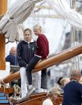 Amsterdam 21 augustus 2025
Prinses Beatrix op de groene Draeck tijdens de tweede dag van Sail . Aanwezig oa Prinses Mabel met dochters Luana en Zaria . Ook aanwezig prins Cazimir en prinses Carolina de Bourbon de Parma met haar kinderen Alaia en Xavier .
Ook de moeder van Prinses Mabel was aanwezig .
